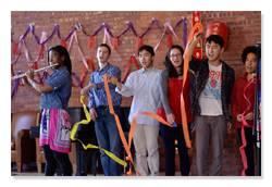 Vassar Students Performing On Stage